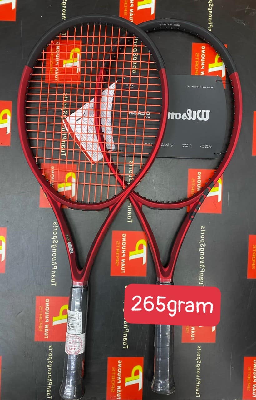 Wilson Clash 100UL V2 Unstrung Tennis Racket - Ultra Lightweight, Arm-Friendly, Grip Size 4 1/8"